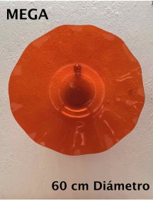 Plato  Pared MEGA Naranja